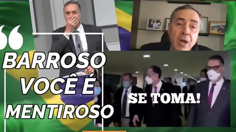 BARROSO VOCÊ É MENTIROSO, COVARDE SEM VERGONHA O POVO JÁ SABE.