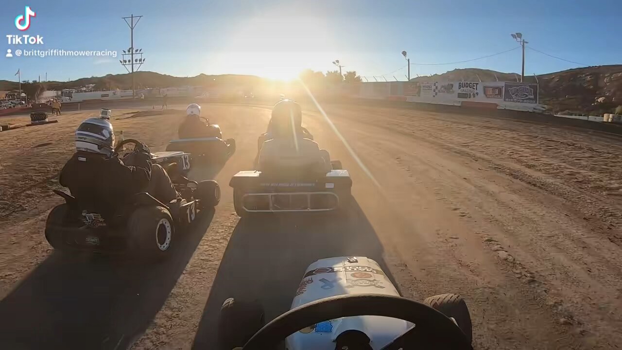 Barona Speedway - Lawnmower Racing