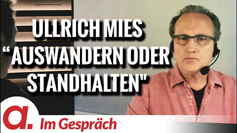 Im Gespräch: Ullrich Mies (“Auswandern oder Standhalten: Politisches Exil oder Widerstand?”)