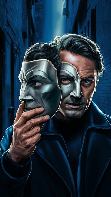 THE MASKS ARE ALMOST UNRECOGNIZABLE