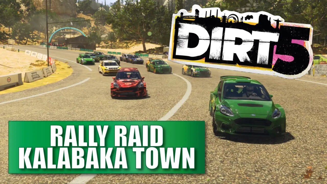 DIRT 5 - RALLY RAID EM KALABAKA TOWN