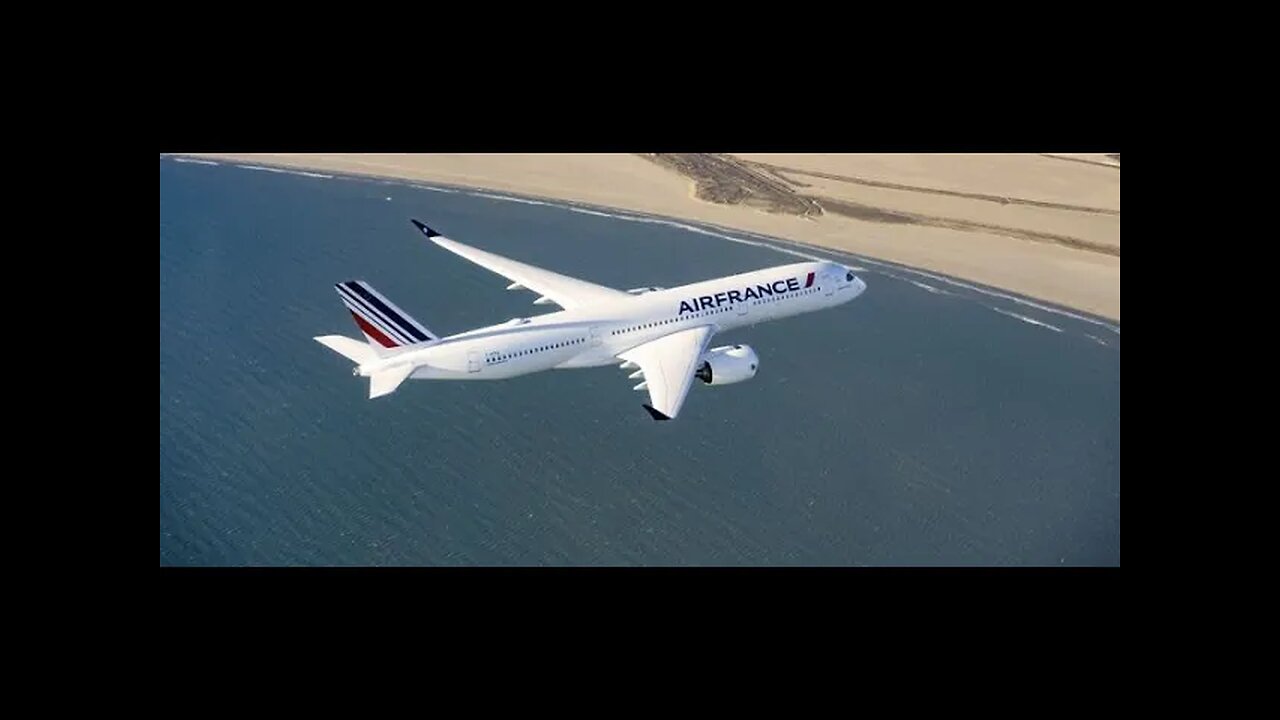 Daron Skymarks Delta B757 and Air France A350 model planes