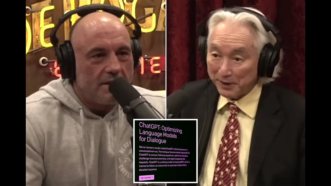 Michio Kaku Reveals Mind-Blowing Secrets of Quantum Computing and AI Chat-bots on Joe Rogan Podcast