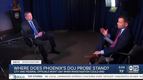 Where does Phoenix's DOJ probe stand?