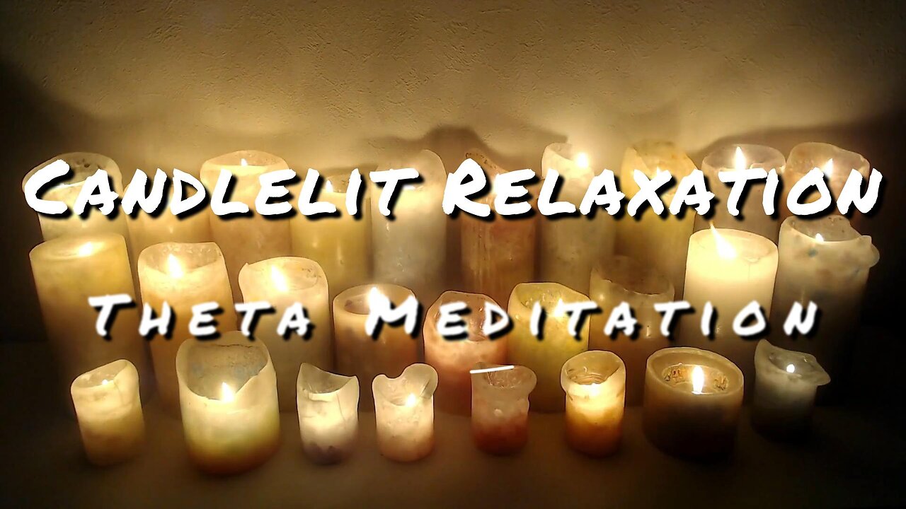 Theta Waves Serenity: Candlelit Meditation for Deep Relaxation