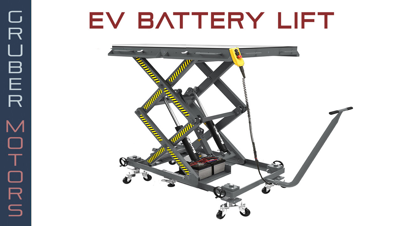 EV Battery and Drive Train Lift System