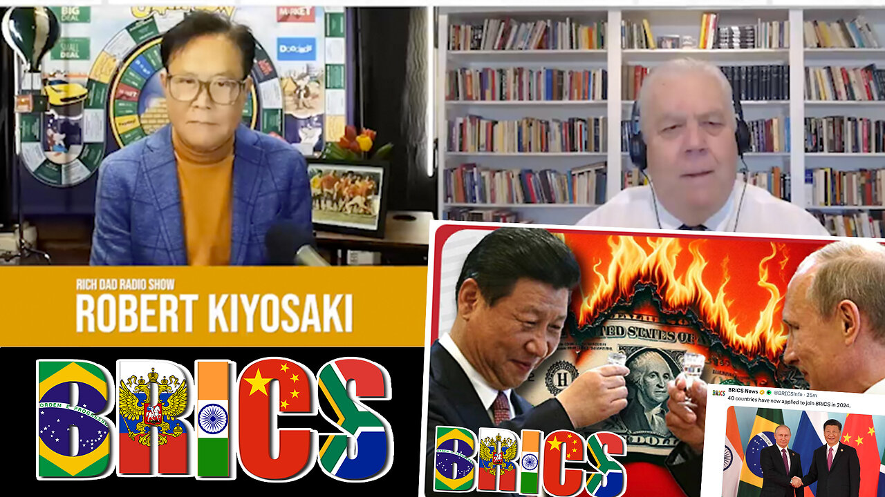 Gold | "How Much Value Has This (The Dollar) Lost In 100 Years?" - Robert Kiyosaki + "Almost All of Its Purchasing Power (Has Been Lost)." - Dana Samuelson + 40 countries have applied to join BRICS in 2024 (April 24 2024)