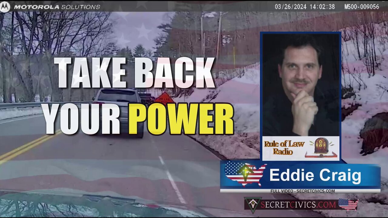 Take Back Your Power! - Unforgettable Call from Eddie Craigs Radio Show