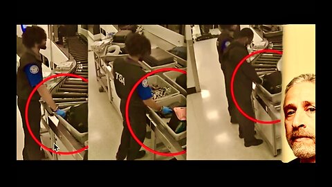 Black TSA Agents Caught On Film Stealing Cash From Passengers Luggage As John Stewart Fuels Race War