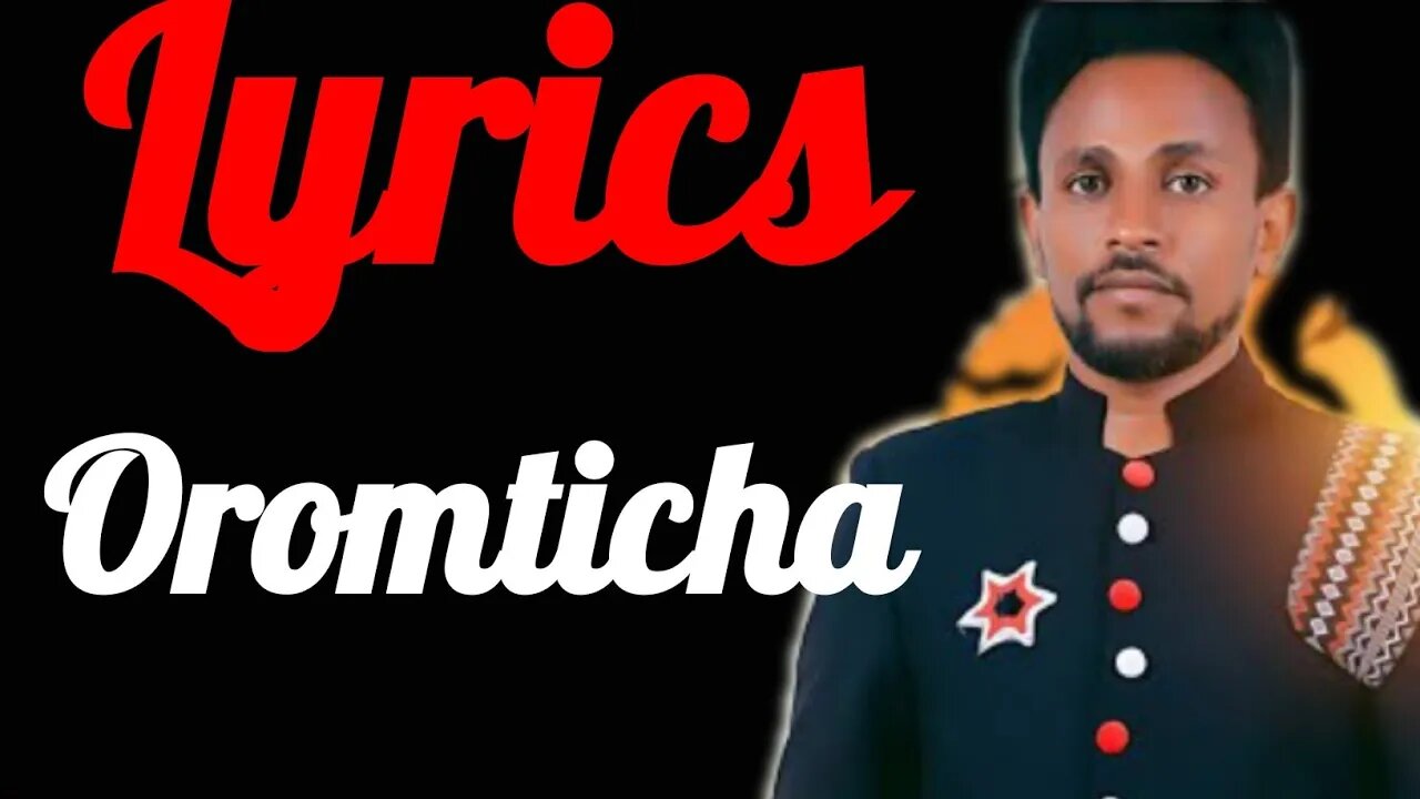 Muddin Jemal #oromticha new oromo music by lyrics