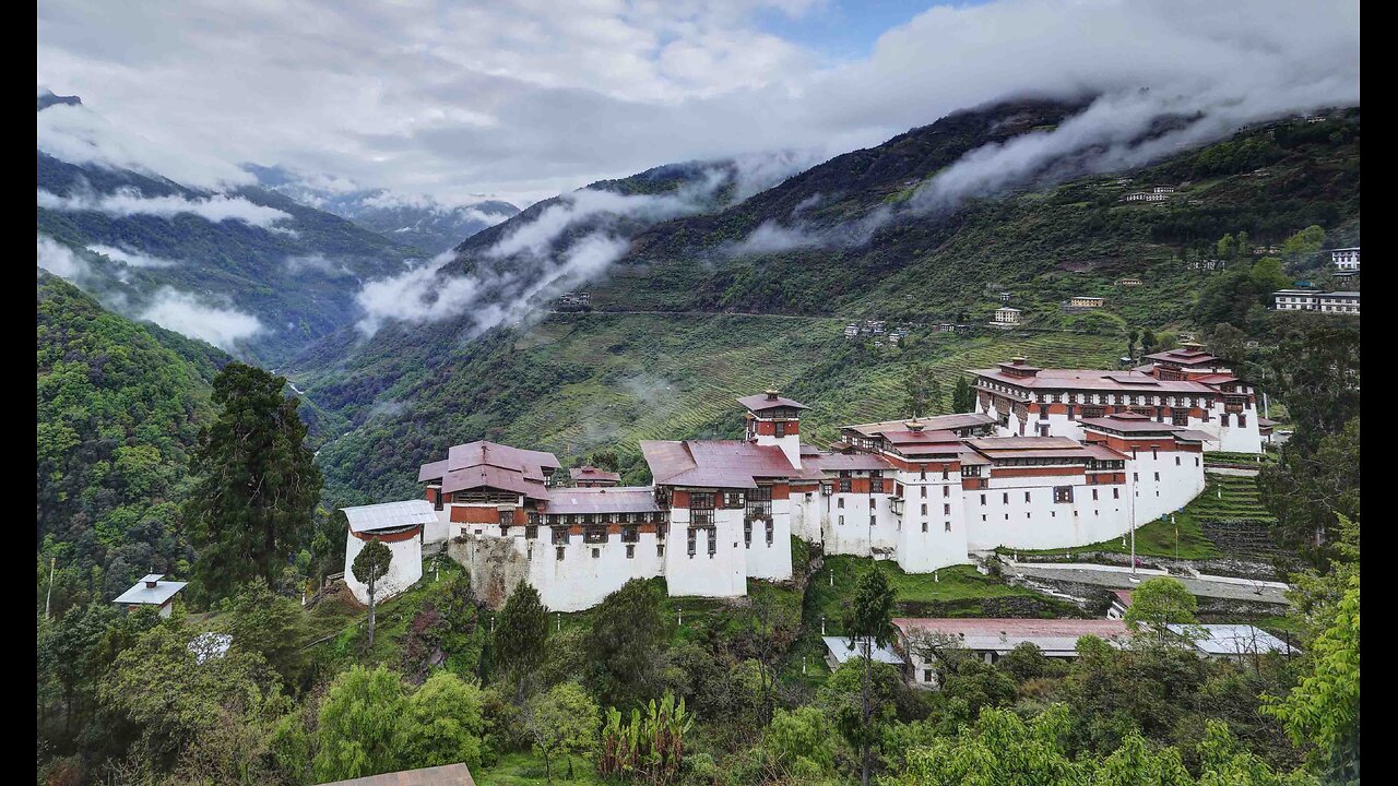 "Discover the Timeless Beauty of Trongsa, Bhutan 🏞️✨ #TrongsaTales"