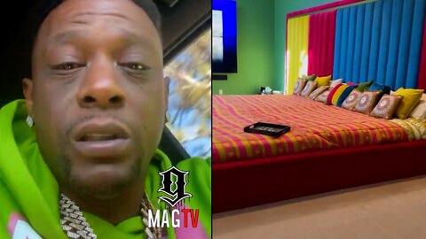 Boosie Gives Tour Of His Huge Master Bedroom! 🏡