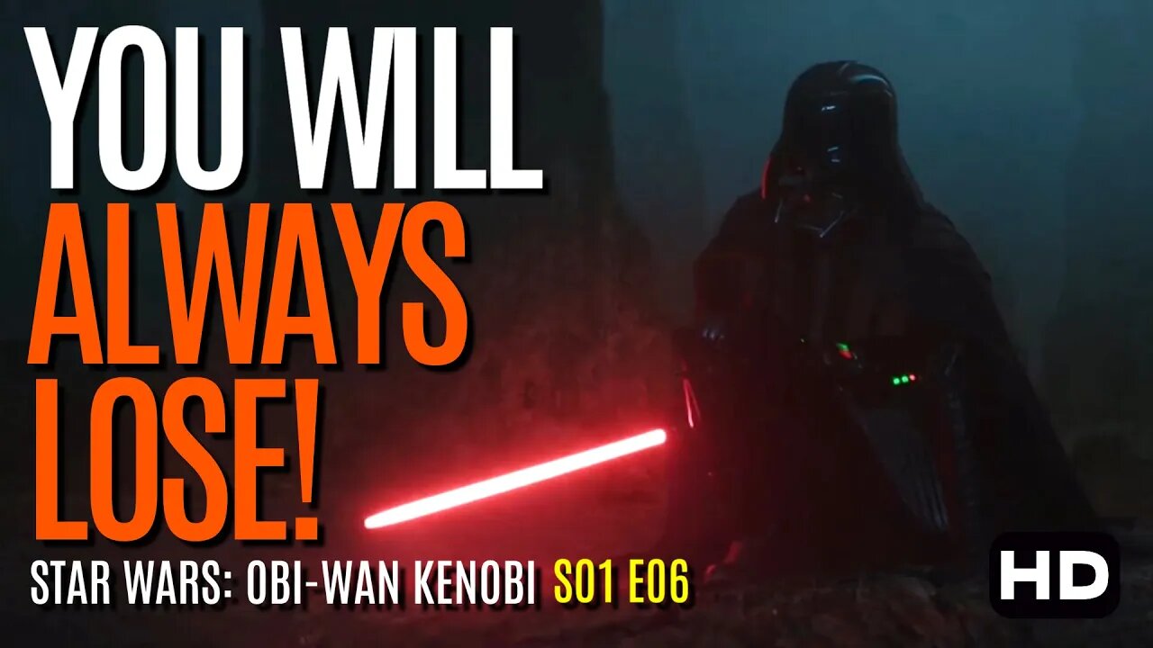 Obi-Wan Kenobi | You Will Always Lose! | Finale Season 1 Episode 6