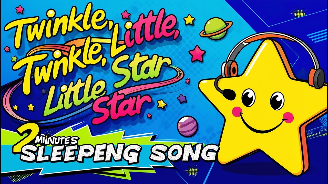 Twinkle Twinkle Little Star NEW VERSION | Sleeping Version | 3D Animation Video