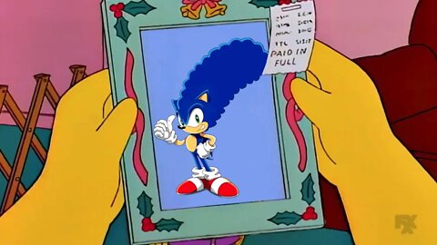 Melhor CENA dos SIMPSONS - SONIC
