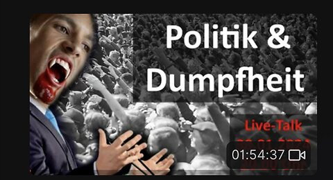 Dumpfheit & Politik? ZND Real Talk "Live" 30.01.2024 20:00 Uhr mit Monika Donner, Manuel Mittas