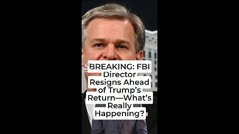 Christopher Wray Announces He Will Retire