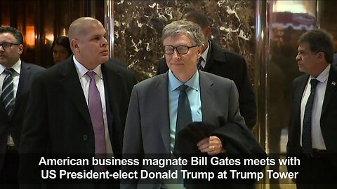 Trump says we must all listen to Bill Gates, Trump Q plan bolshevik psy-op