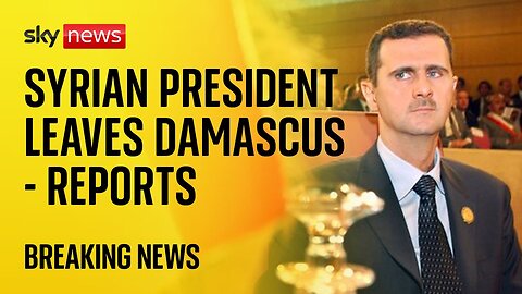 BREAKING: Syrian president leaves Damascus on plane as army says his rule ends - reports