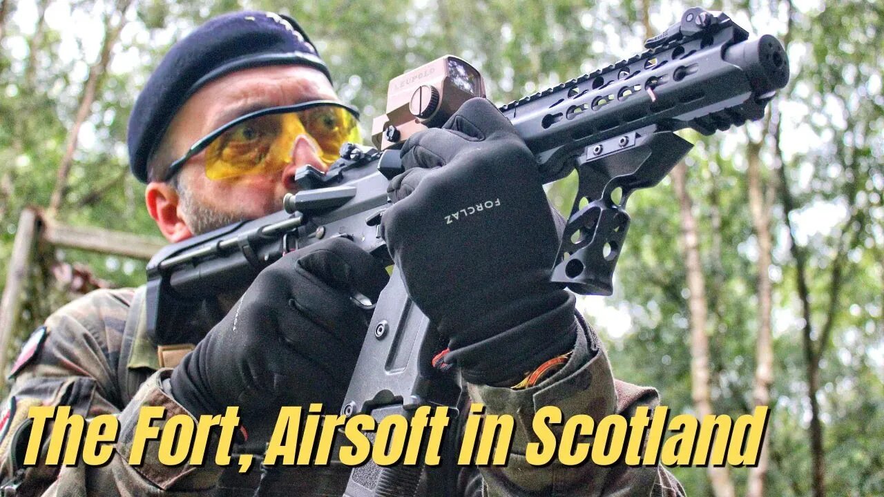 Airsoft War Games at The Fort, Scotland