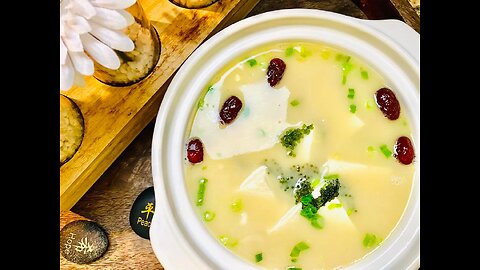 Creamy Fish and Tofu Soup 鲜鱼豆腐汤
