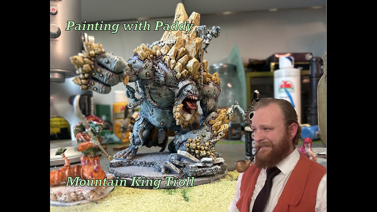Painting with Paddy: The Mountain King Troll