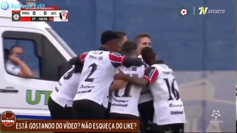 JOINVILLE 1X0 PROSPERA JEC VENCE COM GOL NO ÚLTIMO LANCE