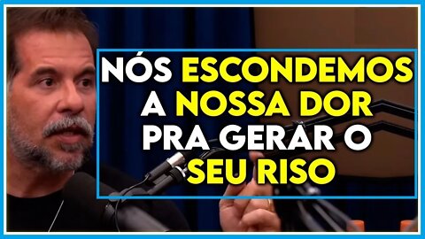 TODO COMEDIANTE É TRISTE LEANDRO HASSUM #CortesPodcastTop #023