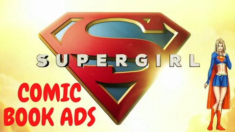 SUPERGIRL -90's Comic Book Ads