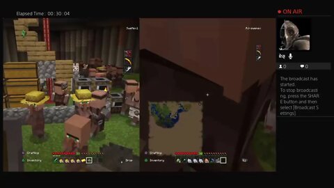 Minecraft adventure with my brother