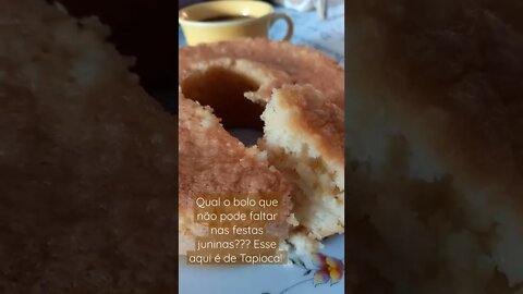 Nosso Bolo de Tapioca de dar água na boca! #bolodetapioca #bolosregionais #boloscaseiros