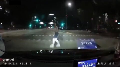 This Is Why You Should Never Jaywalk At Night While Talking On Your Phone