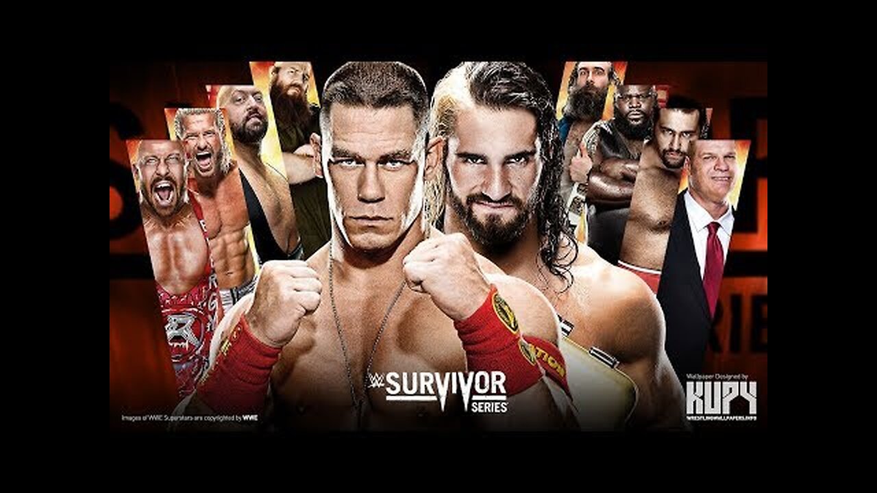 Wwe Team Cena VS Team Authority Survivor Series 2014(5 ON 5 Tag Elimination Match )