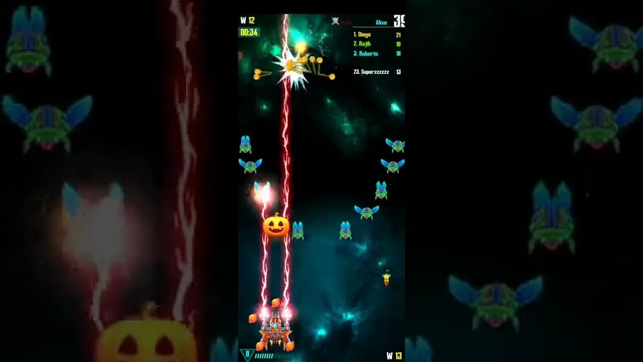 GALAXY ATTACK ALIEN SHOOTER - PVP SURVIVAL 1 VS 100 (4 July 2022)