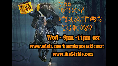 The Icky Crates Show- LIVE SAT 3/22/25 (NEW Underground Hip-Hop)- March Madness