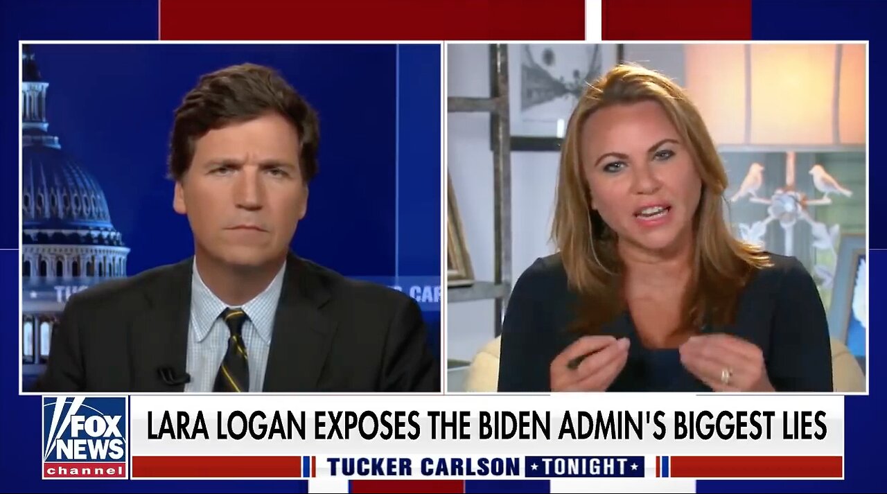 Lara Logan | Fox News with Tucker Carlson | Afghanistan a Result of Biden's 'Political Decisions'