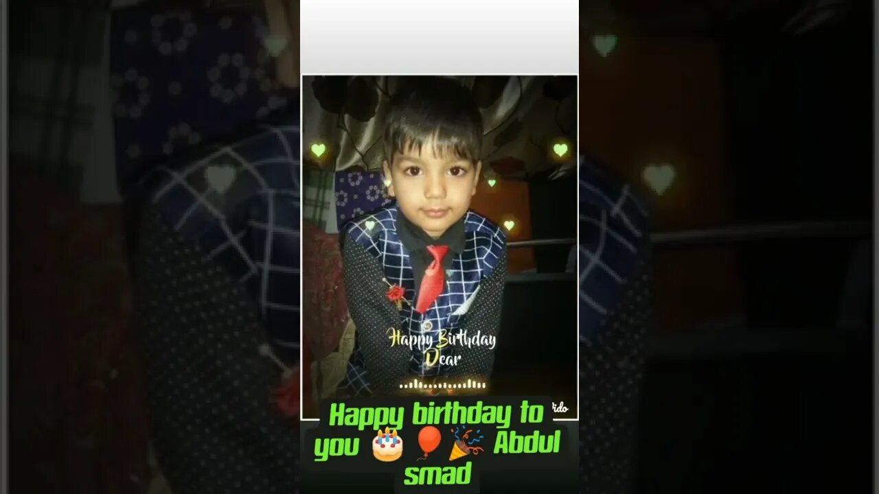 hi re tare happy birthday te#birthday#video