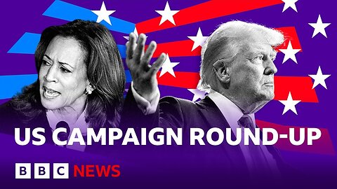 How Kamala Harris and Donald Trump's US election campaigns unfolded | BBC News