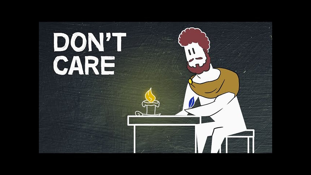 When Life Hurts, Care Less About It | The Philosophy of Marcus Aurelius