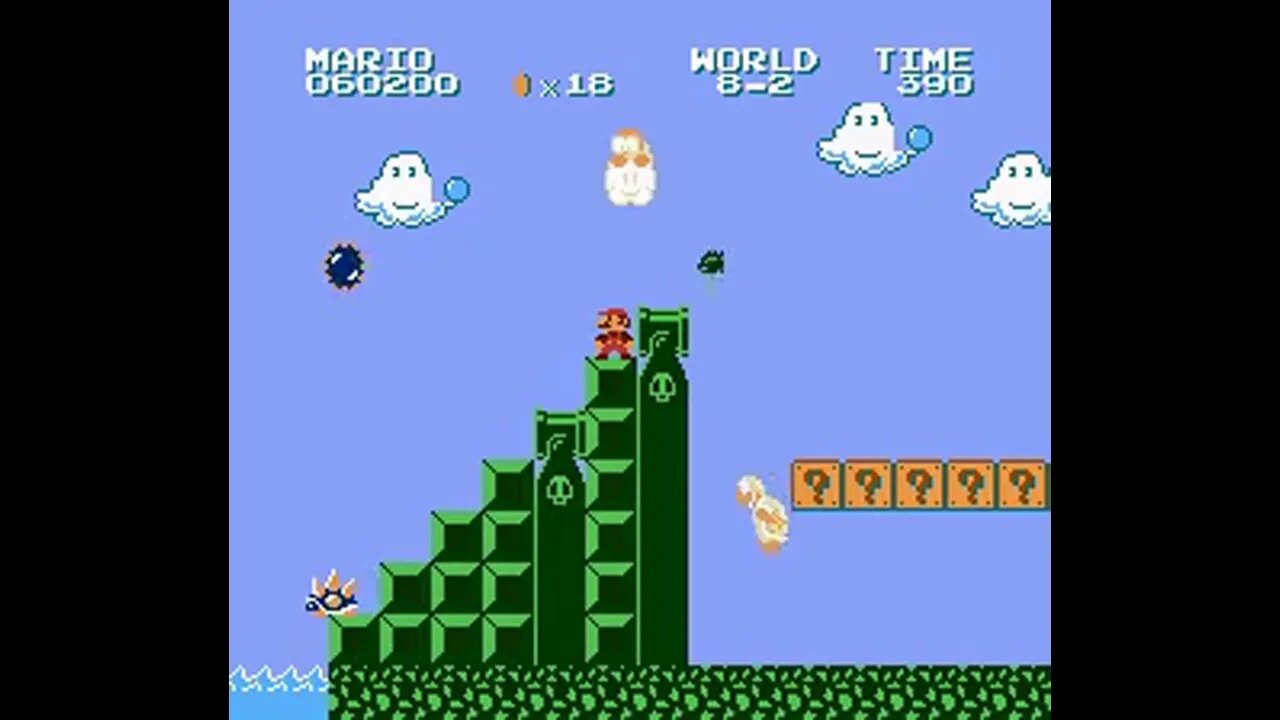 Trying out a ROM hack on Project Nested w/ SNES9X - Strange Mario Bros: The Lost Levels