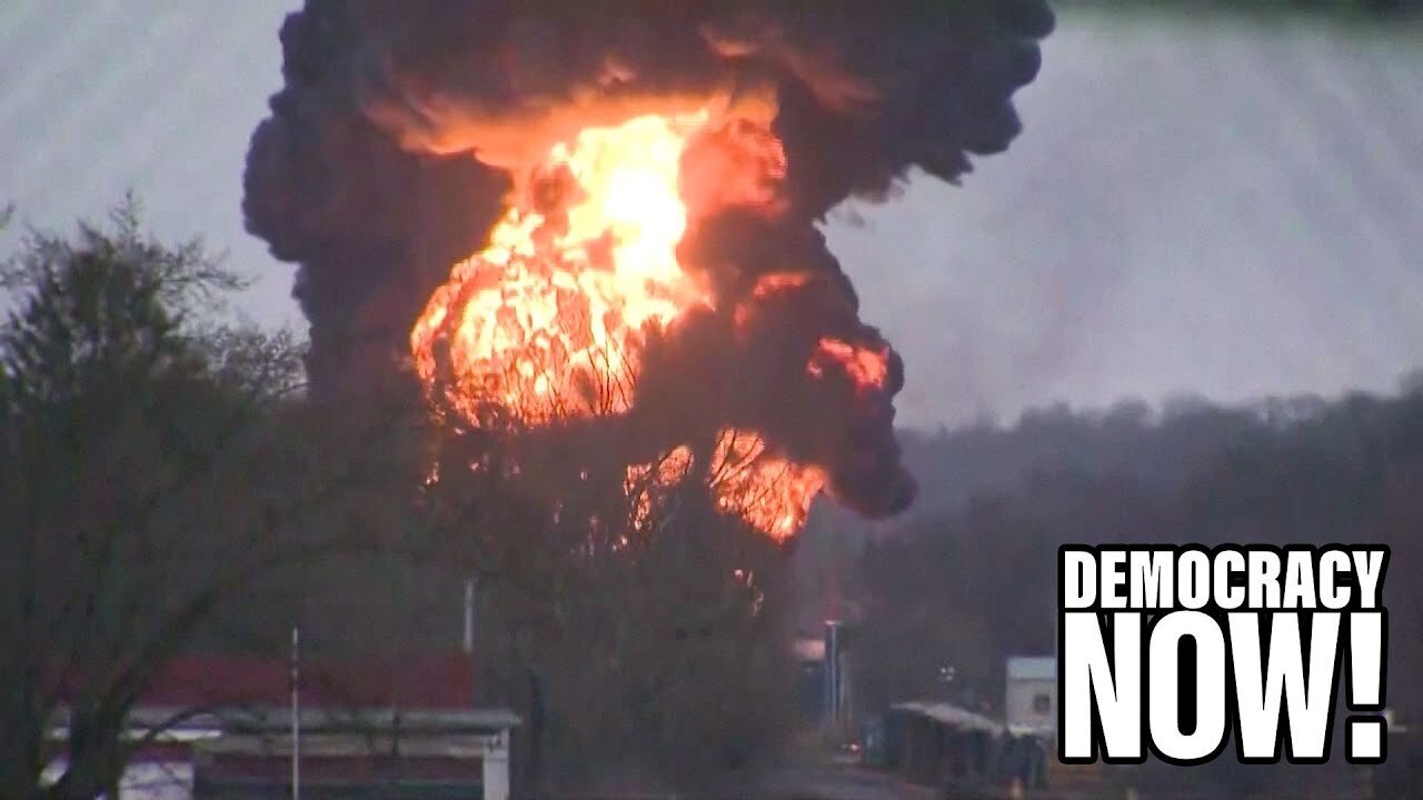 “Bomb Train” in Ohio Sickens Residents | Corporate Greed Led to Toxic Disaster! 💥🚂☣️