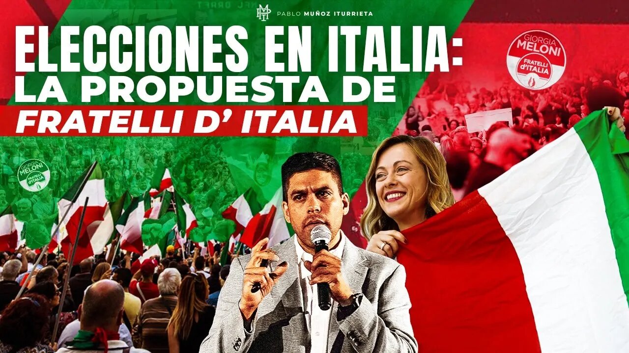 Elecciones en ITALIA: Fratelli D'Italia - con Vito de Palma