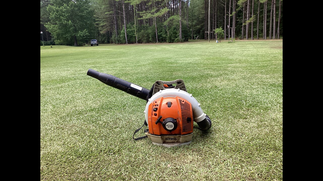 The STHIL BR 550 Backpack Blower Cold Start