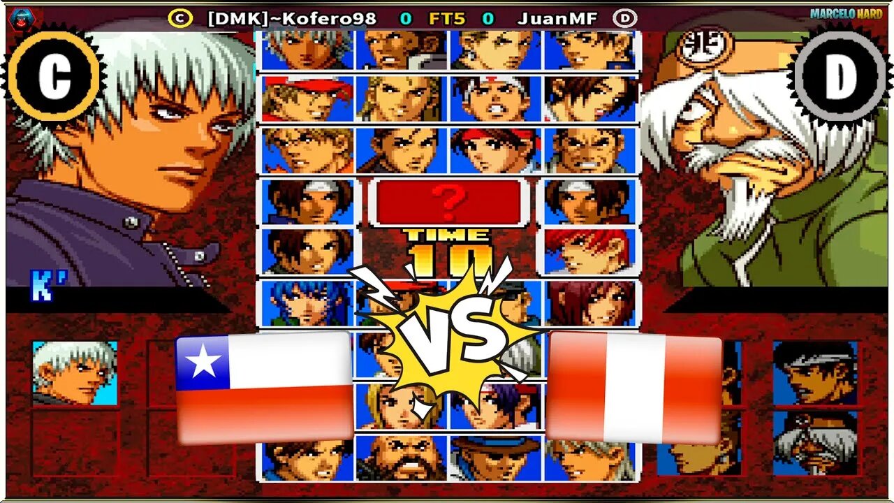 The King of Fighters '99 ([DMK]~Kofero98 Vs. JuanMF) [Chile Vs. Peru]