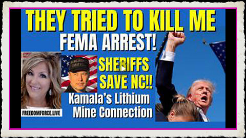 TRUMP, ELON, FEMA, SHERIFF ARRESTS 10-6-24