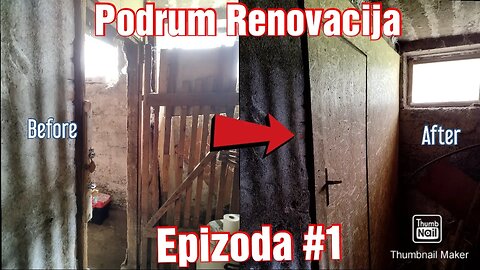 Podrum Renovacija - Epizoda #1 DIY