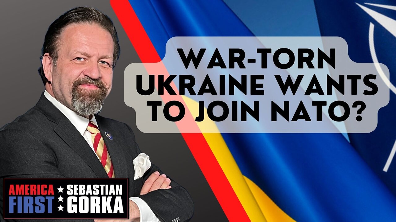 War-torn Ukraine wants to join NATO?! Robert Wilkie with Sebastian Gorka on AMERICA First