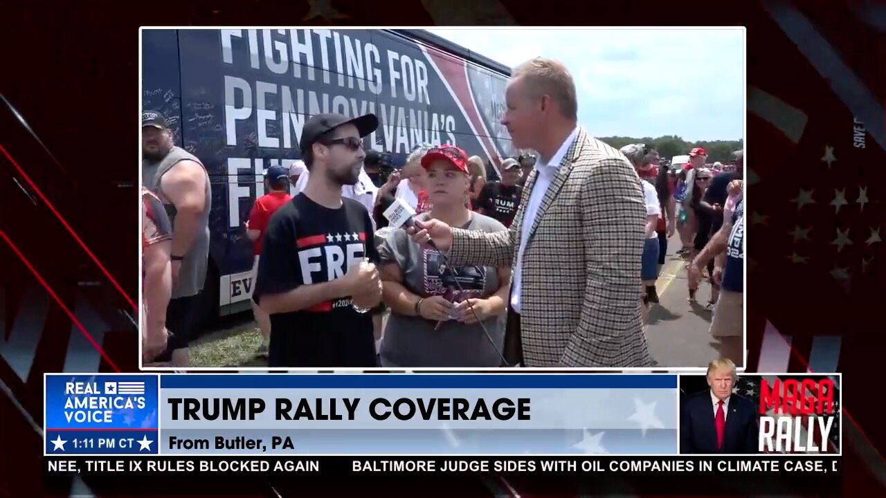 First Time Rallygoer: President Trump Has a Proven Track Record
