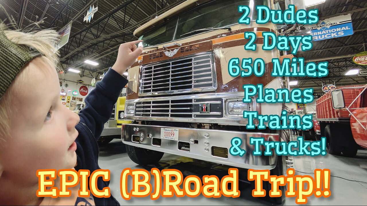 WARBIRDS, TRAINS, AND OVER 60 ANTIQUE INTERNATIONAL TRUCKS: Our BIGGEST Road Trip Yet!