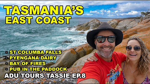 FREE CAMPING BAY OF FIRES | ST COLUMBA FALLS | PYENGANA DAIRY | PUB IN THE PADDOCK | EAST COAST TAS